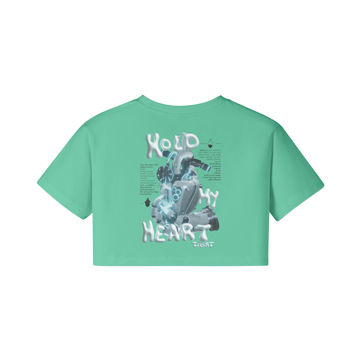 RoboHeart Crop Top